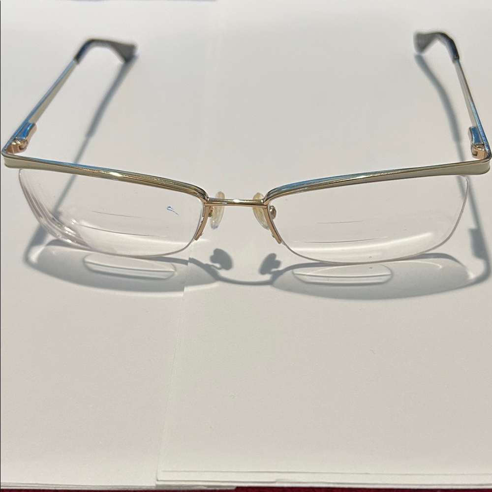 Juicy Couture Gold Semi-Rimless Glasses